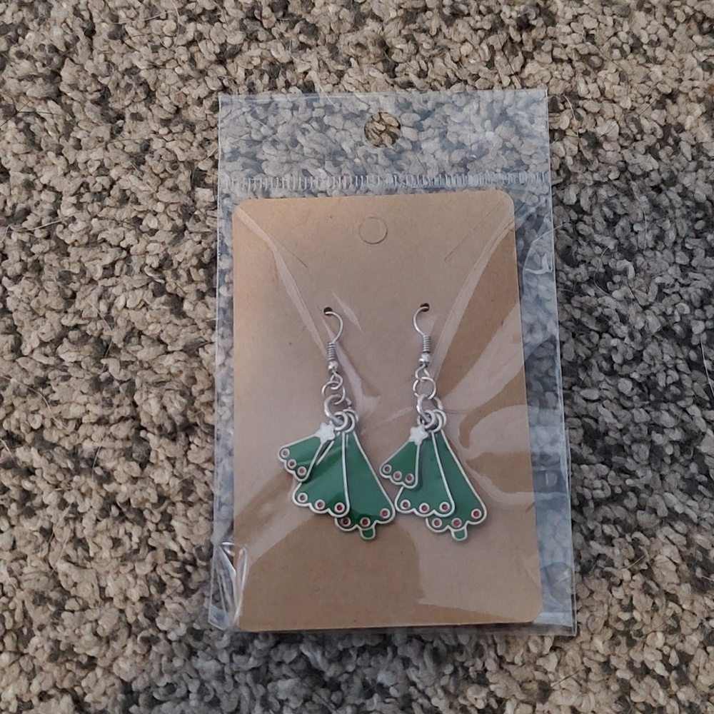 Christmas Tree Earrings